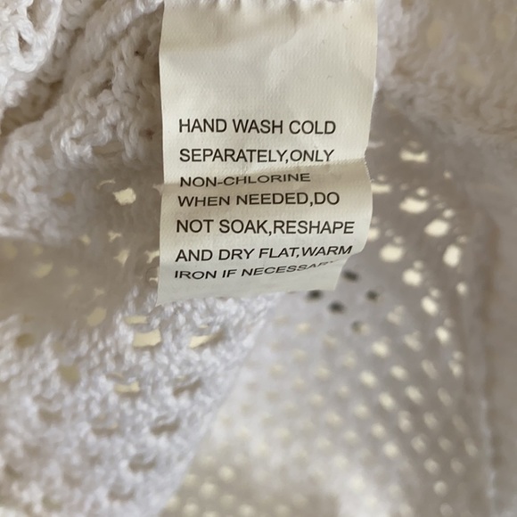 Jeanne Pierre Open Knit Sweater, Small - Picture 4 of 4